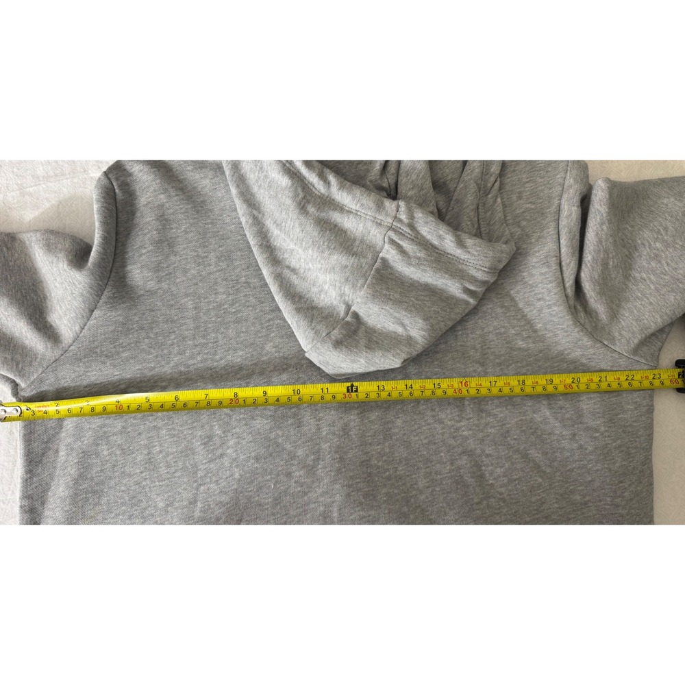 Nike Full Zip Hoodie Women's Large Gray Sweatshirt Hooded Jacket - Picture 5 of 7